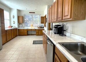 Large updated kitchen