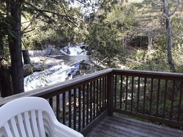 View from the deck