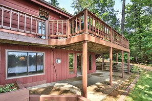 Back deck and patio