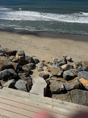 Stairs to the beach
