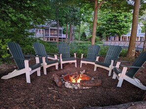 Upgraded bonfire pit - summer 2020