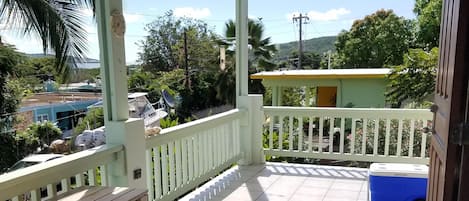 Front porch entrance. 