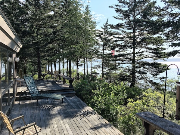 Seaside deck