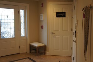 Entrance with Shower on Ground Level