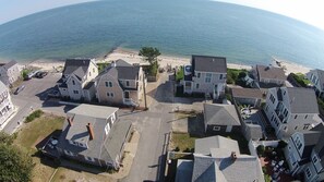 Birds eye view of the beach (house not in picture)