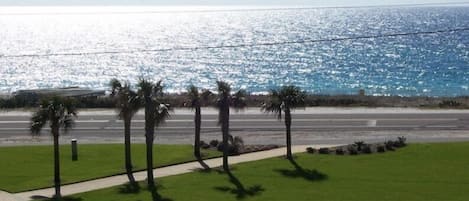 Ocean view from balcony