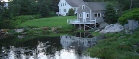 Cottage from water