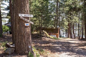 Welcome to Grandma's Cabin in the Woods, by the lake!