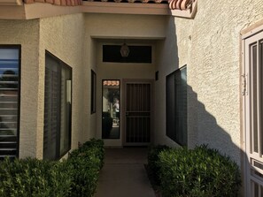 Front entrance