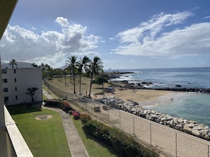 View to the southeast from the living room