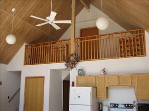 Upstairs Balcony