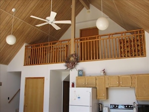 Upstairs Balcony