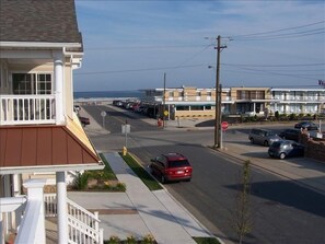 View of Beach from Top Floor Deck