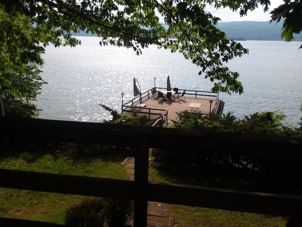 Large Lake Deck / View from front Sitting Deck
