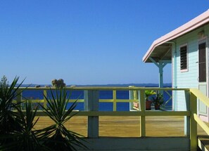 The view as you walk to entrance of villa