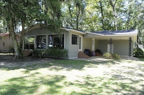 Lake Side of House, lots of windows for an incredible view of Lake Seminole.