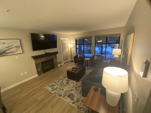 A second view of the living area.