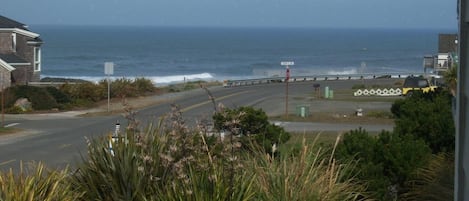 Vista para praia/oceano