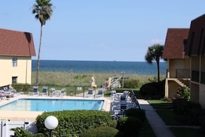 Heated pool or ocean...enjoy both during your stay