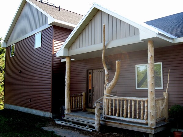 Front of the Lodge. 
