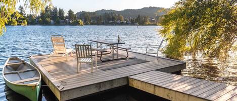 Private Dock for relaxing and fun!