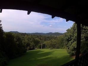 Vue depuis l’hébergement