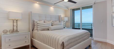 Fantastic views of the sea from your bedroom