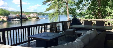 View from the deck looking Northeast