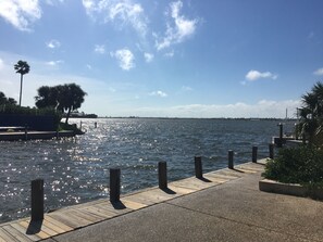 View of redfish canal and little bay