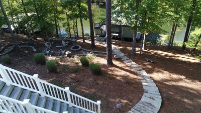 Lake Gaston 6BR 4BA 4500 SF main lake views in calm cove High Speed internet!