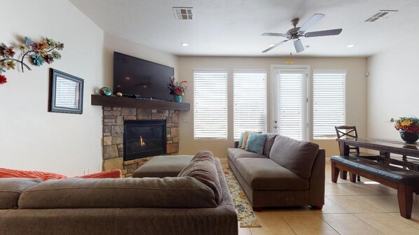 family room featuring comfortable seating