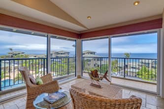Ultimate Luxury,Ocean Views,Walking Distance to Beaches!Kapalua Bay Villa 33B3-Quam Properties
