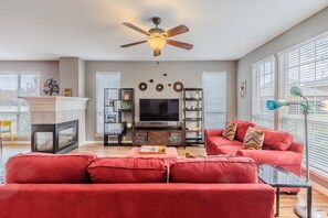Family Room and TV
