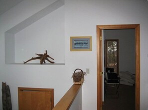 Architectural design.  Beautiful master suite.  Skylit main floor.