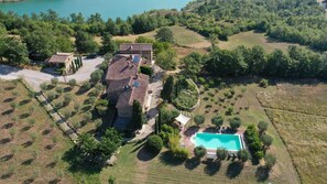 Borghetto Calcinaia by drone