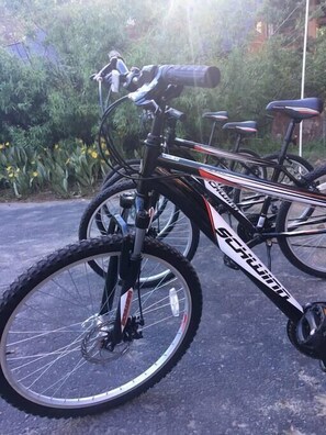 Four Bikes included Free.