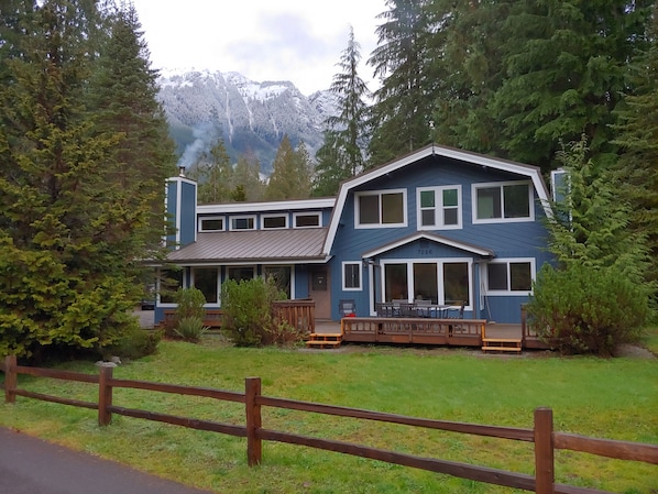 Updated House picture with Church Mountain in the background.
