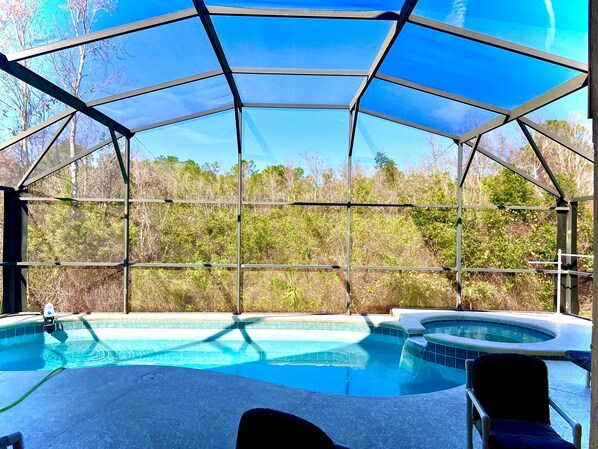 Pool and Heated Spa (option) 