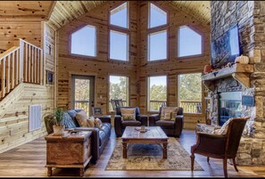 Entrance to living room