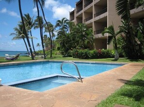 Oceanside pool and spa