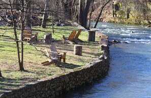 The backyard overlooking Spring Creek (Delayed Harvest Trout Waters)
