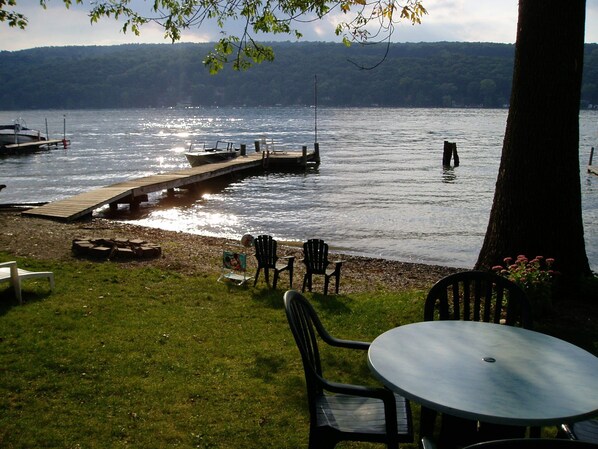 View of the Beach from lawn