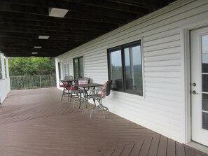 Lower deck with same awesome view as top deck.