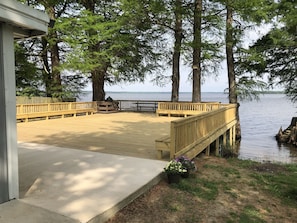 1500 sq. ft Deck with a 36' x 9' Boat Slip