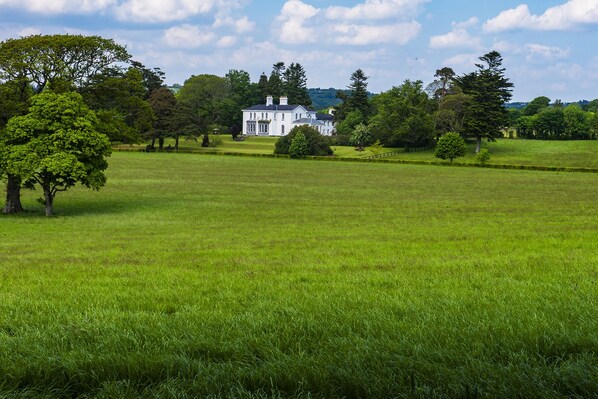 Coolclogher House views and parkland.