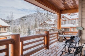Front deck.
