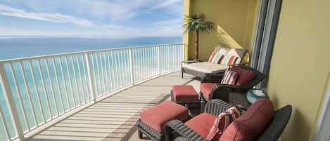 Oversized Balcony with Amazing Sunset View