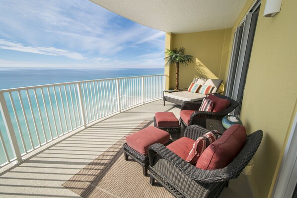 Oversized Balcony with Amazing Sunset View