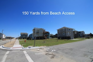 house is on right, 150 Yards from Beach Access