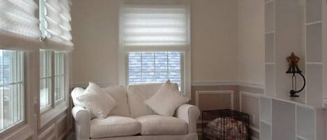 Sitting area of master bedroom